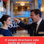 O simplă directoare este lovită de managerul hotelului ei