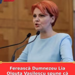 Ferească Dumnezeu Lia Olguța Vasilescu spune că pensionarii