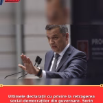 Ultimele declarații cu privire la retragerea social-democraților din guvernare. Sorin Grindeanu: „Suntem pregătiți de opoziție”