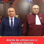 Alertă de ultimă oră în România Decizia judecătorilor CCR