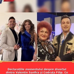 Declarațiile momentului despre divorțul dintre Valentin Sanfira și Codruța Filip. Ce i-a spus cântărețul Elenei Merișoreanu