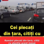 Români plecați din țară, citiți cu atenție acest mesaj important – Monden | DinPopor