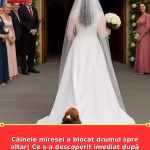 Câinele miresei a blocat drumul spre altar! Ce s-a descoperit imediat după a îngrozit pe toată lumea