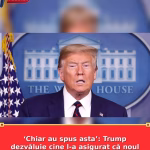 ‘Chiar au spus asta’: Trump dezvăluie cine l-a asigurat că noul lider suprem al Iranului este gay