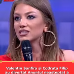 Valentin Sanfira și Codruța Filip au divorțat Anunțul neașteptat a fost făcut de cântăreață