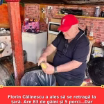 Florin Călinescu a ales să se retragă la țară. Are 83 de găini și 5 porci…Dar iată cu ce mașină se plimbă