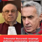 Tribunalul București respinge definitiv contestația: procesul merge mai departe