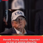 Donald Trump anunță negocieri cu Iran și amână atacurile asupra infrastructurii energetic