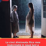 La cinci dimineața fiica mea însărcinată în nouă luni a apărut la ușă cu fața învinețită.
