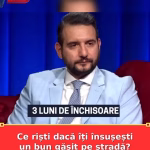 Ce riști dacă îți însușești un bun găsit pe stradă? Poți ajunge la închisoare