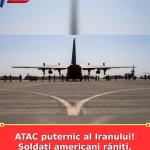 ATAC puternic al Iranului! Soldați americani răniți, avioane avariate…