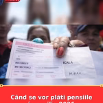 Când se vor plăti pensiile în aprilie 2026