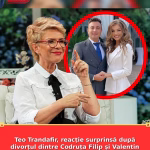 Teo Trandafir, reacție surprinsă după divorțul dintre Codruța Filip și Valentin Sanfira: „Nu-mi vine să cred”