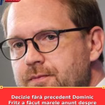 Decizie fără precedent Dominic Fritz a făcut marele anunț despre participarea USR la guvernare