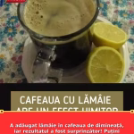 A adăugat lămâie în cafeaua de dimineață, iar rezultatul a fost surprinzător! Puțini cunosc acest truc simplu