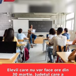 Elevii care nu vor face ore din 30 martie. Județul care a anunțat o ”altfel” de structură
