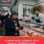 O pensionară cumpăra zilnic carne în cantități uriașe: nimeni nu bănuia ce face cu ea