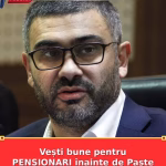 Vești bune pentru PENSIONARI înainte de Paște Florin Manole a anunțat