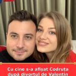 Cu cine s-a afișat Codruța după divorțul de Valentin Sanfira Sprijinul meu