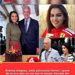 Romina Gingașu, soția patronului Ferrari, spune de ce și-a ales un soț mai în vârstă. Secrete din Formula 1, dezvăluite de superba româncă