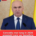 Concediu mai lung în 2026 angajații care vor beneficia de zile libere suplimentare