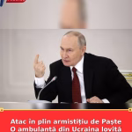 Atac în plin armistițiu de Paște O ambulanță din Ucraina lovită de o dronă rusească