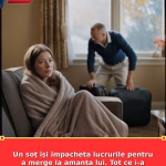 Un soț își împacheta lucrurile pentru a merge la amanta lui. Tot ce i-a spus soției sale bolnave a fost