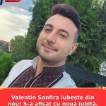 Valentin Sanfira iubește din nou! S-a afișat cu noua iubită, la doar o lună după divorț