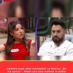 Carolina pune stop cunoașterii cu Danciu: „Eu mă opresc”. Aflați care este motivul în ediția din „Casa iubirii” de miercuri, 15 aprilie, de