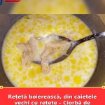 Rețetă boierească, din caietele vechi cu rețete – Ciorbă de burtă după rețeta tradițională