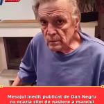 Mesajul inedit publicat de Dan Negru cu ocazia zilei de naștere a marelui actor Florin Piersic 90 face Florin azi