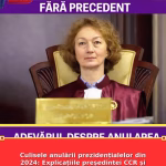Culisele anulării prezidențialelor din 2024: Explicațiile președintei CCR și promisiunea desecretizării datelor CSAT