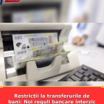 Restricții la transferurile de bani: Noi reguli bancare interzic anumite tranzacții directe