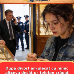 După divorț am plecat cu nimic altceva decât un telefon crăpat și colierul vechi al mamei