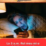 La 3 a.m. fiul meu mi-a trimis un mesaj