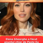 Elena Gheorghe a făcut anunțul chiar de Paște Ea și soțul ei au