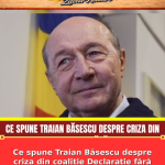 Ce spune Traian Băsescu despre criza din coaliție Declarație fără precedent despre Ilie Bolojan
