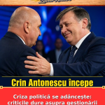 Criza politică se adâncește: criticile dure asupra gestionării rupturii coaliției de guvernare