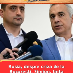 Rusia, despre criza de la București. Simion, ținta principală
