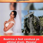 Beatrice a fost condusă pe ultimul drum. Mesajul soțului, sfâșietor