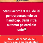 Statul dă 3.000 de lei pentru copiii cu dizabilități. Cine primește banii