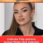 Codruța Filip petrece primul Paște fără Valentin Sanfira. Unde a plecat
