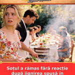 Soțul a rămas fără reacție după jignirea spusă în public