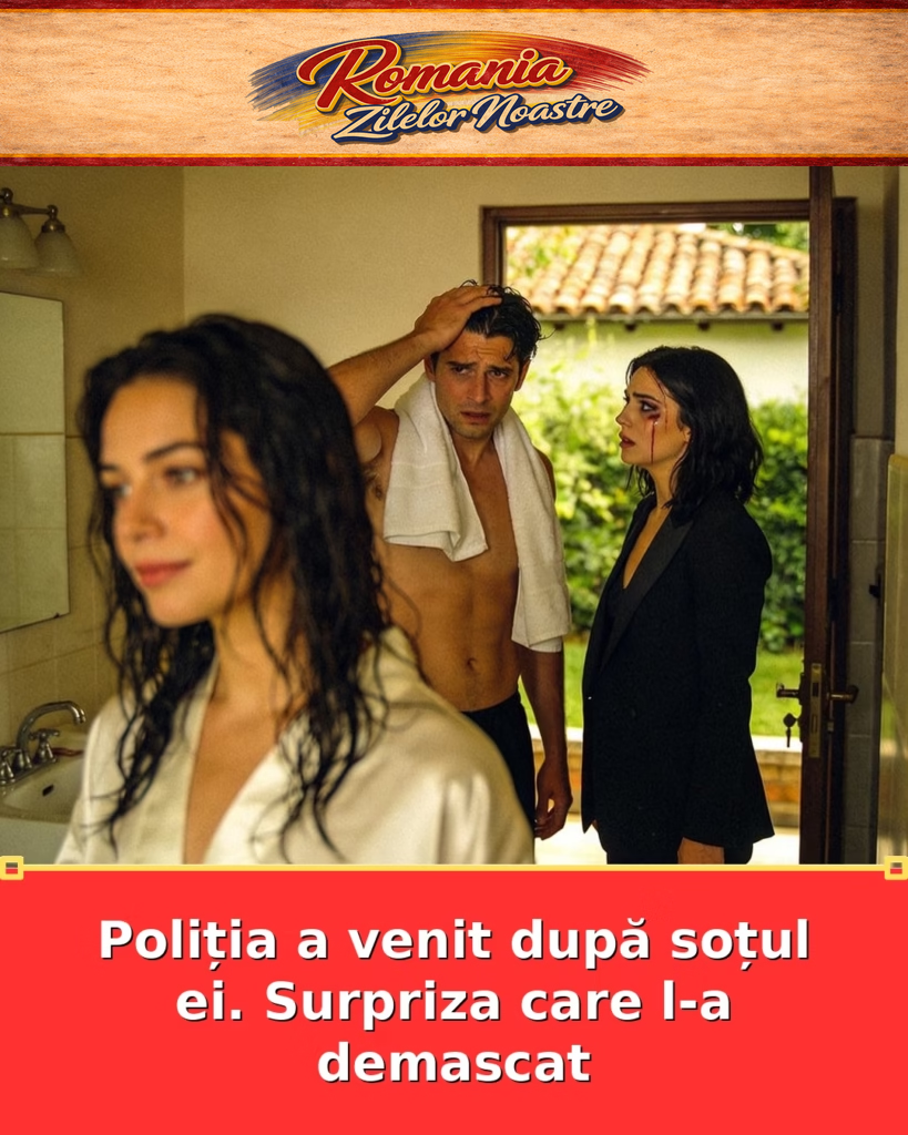 Poliția a venit după soțul ei. Surpriza care l-a demascat