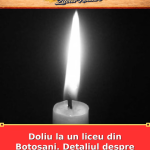 Doliu la un liceu din Botoșani. Detaliul despre profesoara de chimie