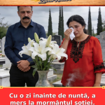 Cu o zi înainte de nuntă, a mers la mormântul soției. Ce a urmat