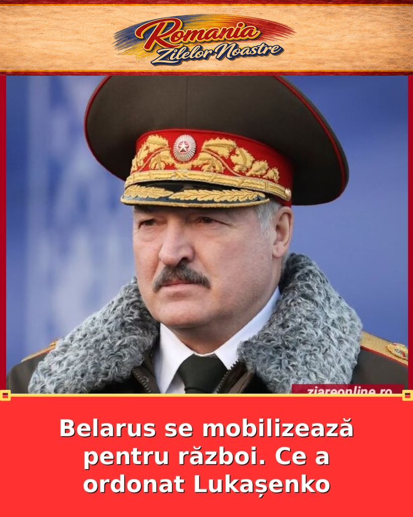 Belarus se mobilizează pentru război. Ce a ordonat Lukașenko