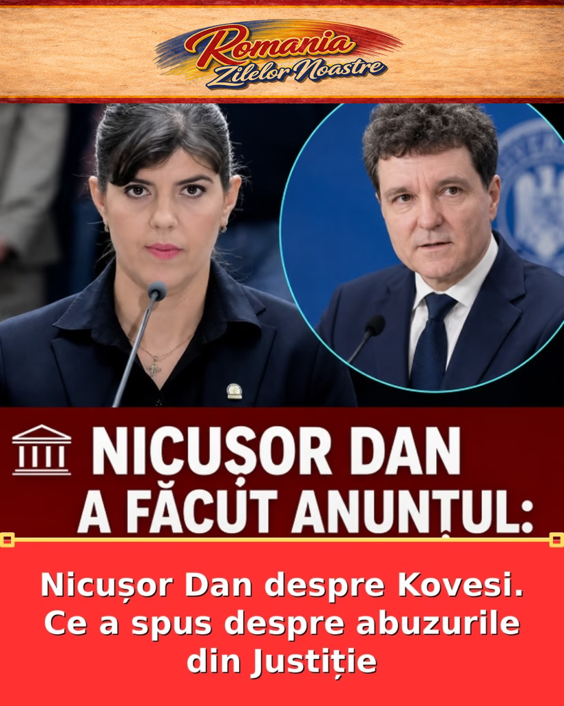 Nicușor Dan despre Kovesi. Ce a spus despre abuzurile din Justiție