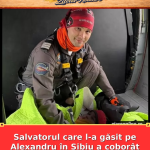 Salvatorul care l-a găsit pe Alexandru în Sibiu a coborât cu troliul și a rămas…