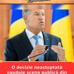 O decizie neașteptată zguduie scena publică din România